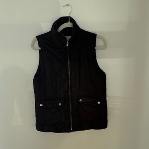 Thread & Supply Black Quilted Vest